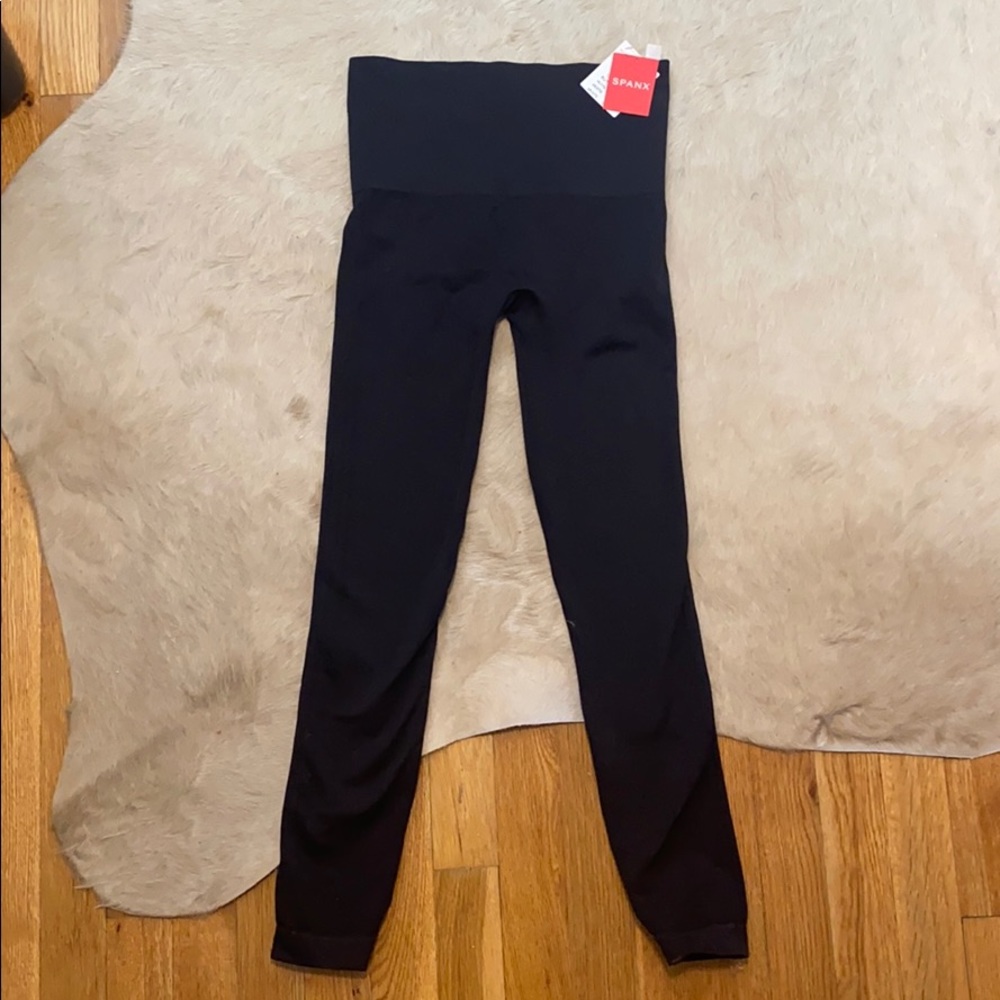 SPANX look at me now black leggings